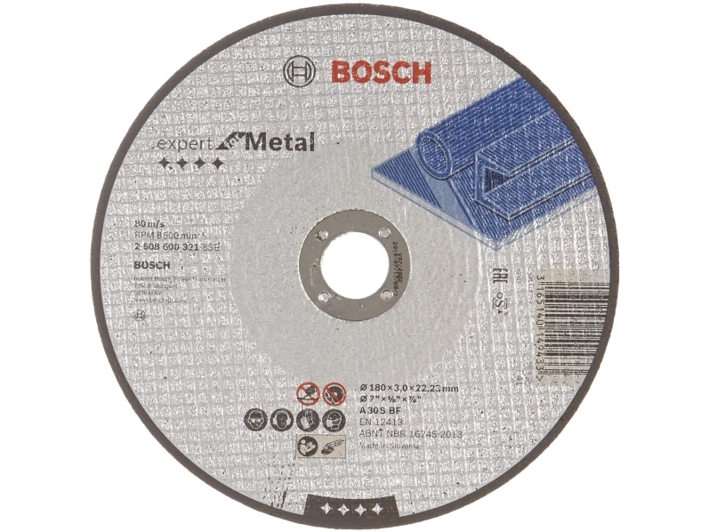 Bosch Expert For Metal - Kæreskive - For Metal - 180 Mm