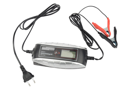 Brüder Mannesmann M12715, 6 - 12 V, Typ C (Euro-Stecker), Lcd, Schwarz, Silber