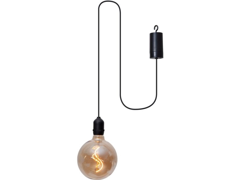 EGLO Vignanello, Flexibelt fäste, Bärnsten, Svart, Bärnsten, Plast, Svart, inomhus