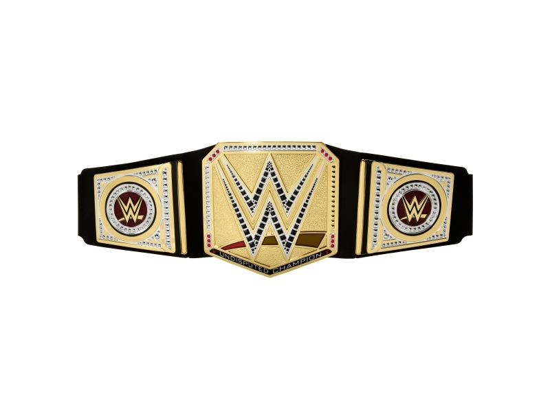 WWE Undisputed Universal Championship Role Play Title, 6 År, Sort, Guld, Plast