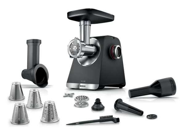 Bosch Serie 6 MFWS640B, 2100 W, Sort, 3,5 kg/min, 1 m, Metal, Plast, 500 W