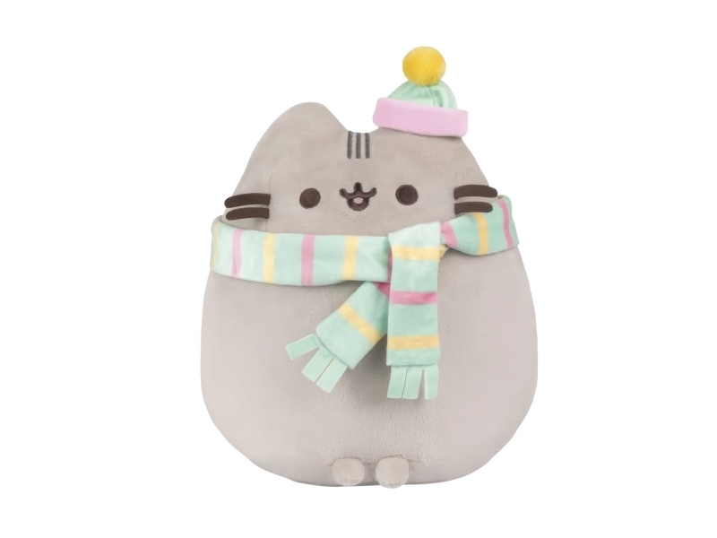 Pusheen Pusheen - Plüschmaskottchen Mit Schal Und Mütze 24 Cm