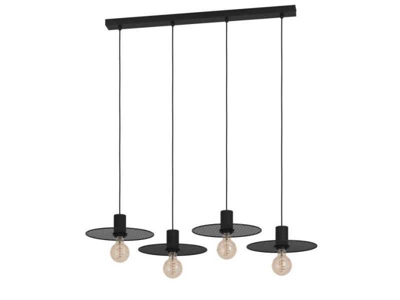 Eglo Ikeston, Black, Steel, Universal, Ip20, I, E27