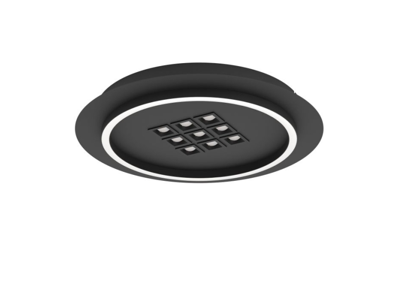 Eglo Balazote Loft Ø380 Cct 2300Lm Sort