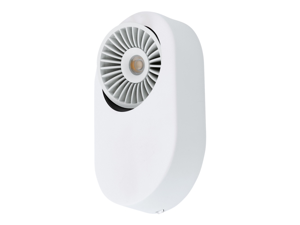 Eglo MONTALE - Spotlight - LED - 5.4 W (motsvarande 42 W) - klass A+ - varmt vitt ljus - 3000 K - svart, vit | Belysning - Inomhusbelysning - Vägglampa | GameStuff