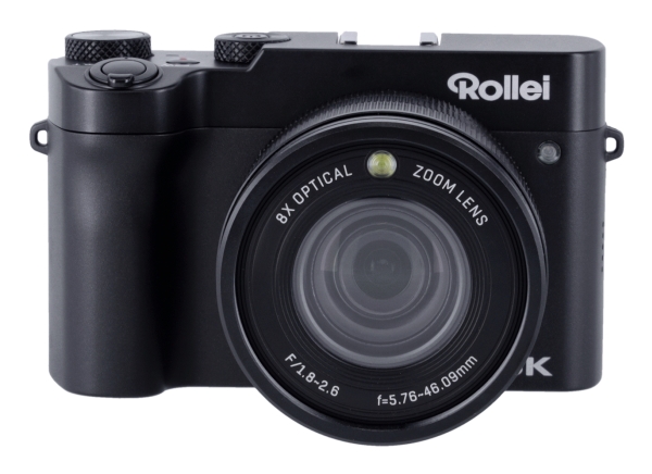 Rollei Powerflex X8 Dual Lens, 64 MP, 10720 x 6030 pixel, CMOS, 8x, 5K Ultra HD, Sort