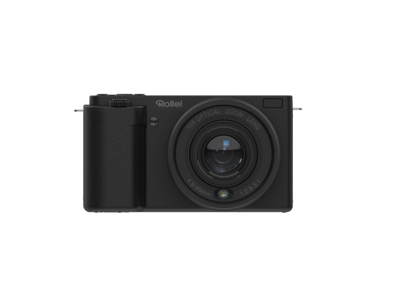 Rollei Compactline 12058, 64 MP, 9200 x 6900 pixel, CMOS, 10x, 4K Ultra HD, Sort
