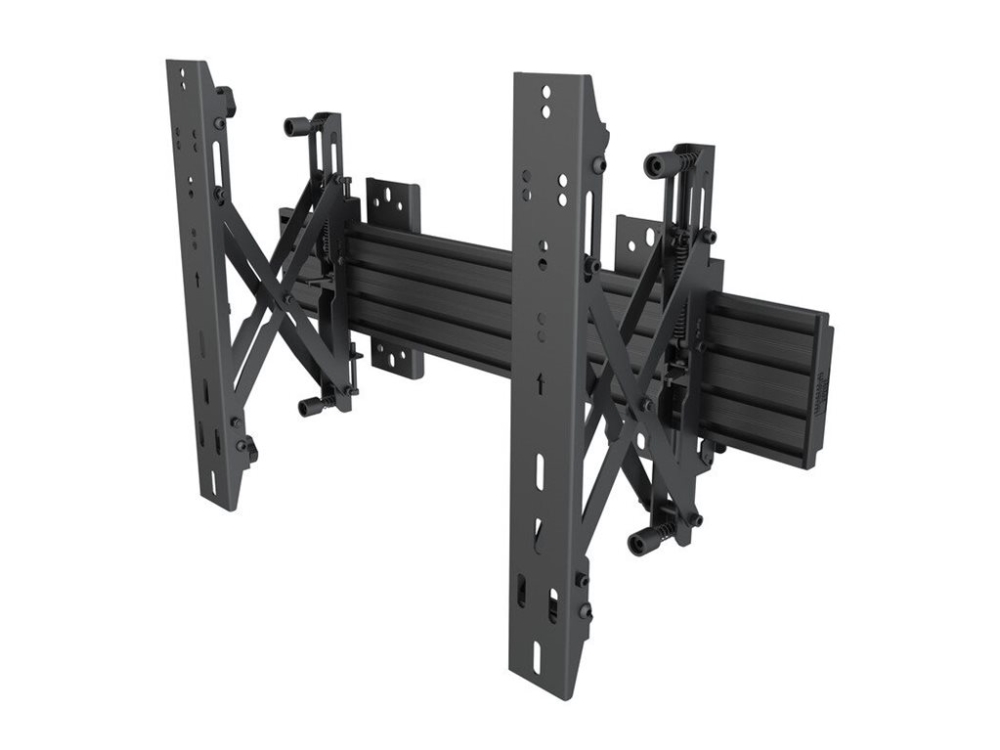 Multibrackets M Wallmount Pro Mbw1u Micro-Adjustable - Bøjle - For Lcd Display - Aluminium, Stål - Sort - Skærmstørrelse: 40"-65" - Vægmonterbar