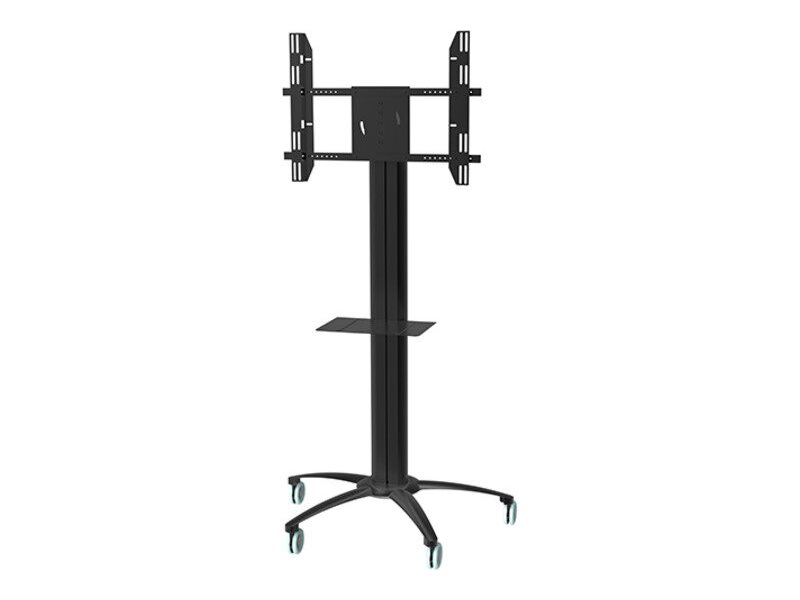 Multibrackets M Public Display Stand Codec Shelf - Hylde - For Personlig Computer/Dvd-Afspiller - Stål - Sort - Gulvstandermonterbar
