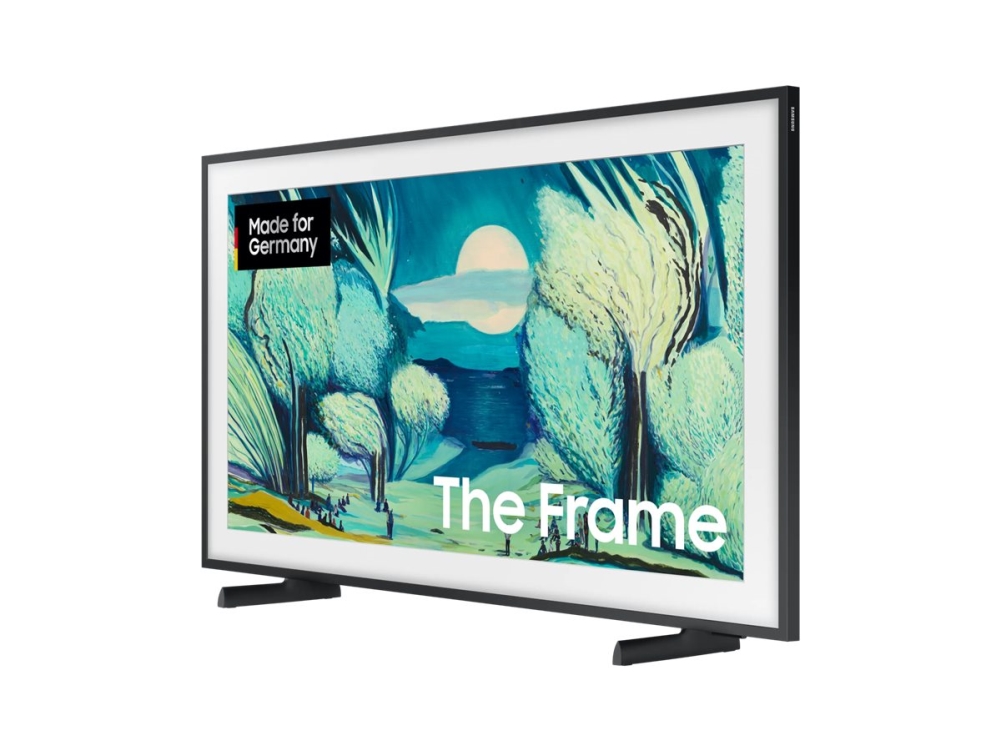 Samsung The Frame 43" 4K Vision Ai Smart Tv (2025), 109,2 Cm (43"), 3840 X 2160 Pixel, Qled, Smart-Tv, Wlan, Schwarz