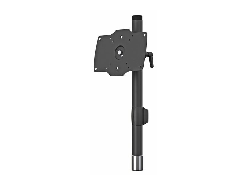 Multibrackets M Vesa Desktopmount Single Stand Expansion Kit - Komponenter Til Montering (Monteringsenhed, Rørledning) - For Lcd Display - Sort - Skæ