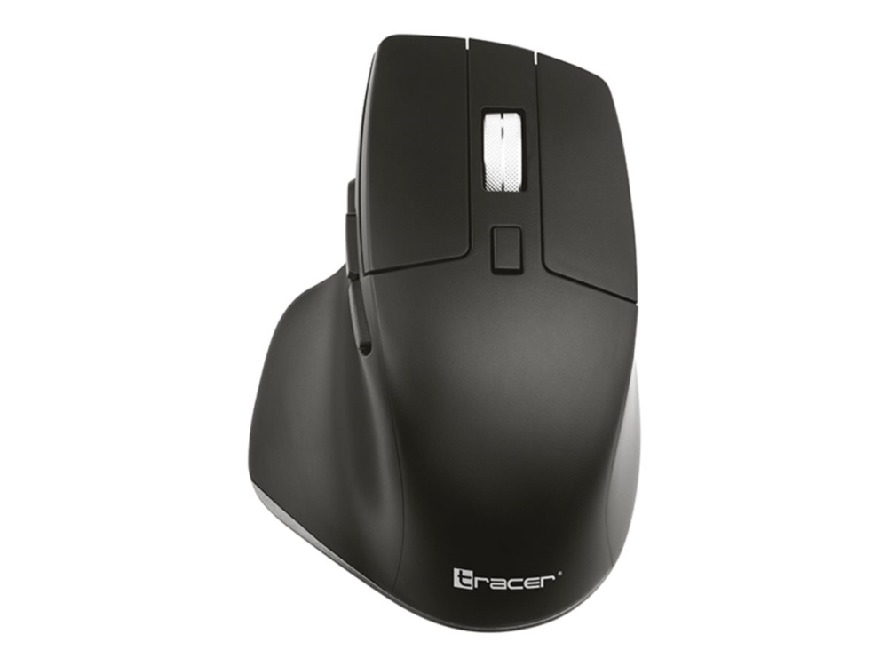 Tracer Gamezone Slick - Mus - Stille Klik - Højrehåndet - Optisk - 6 Knapper - Trådløs - 2.4 Ghz - Trådløs Modtager (Usb) - Sort