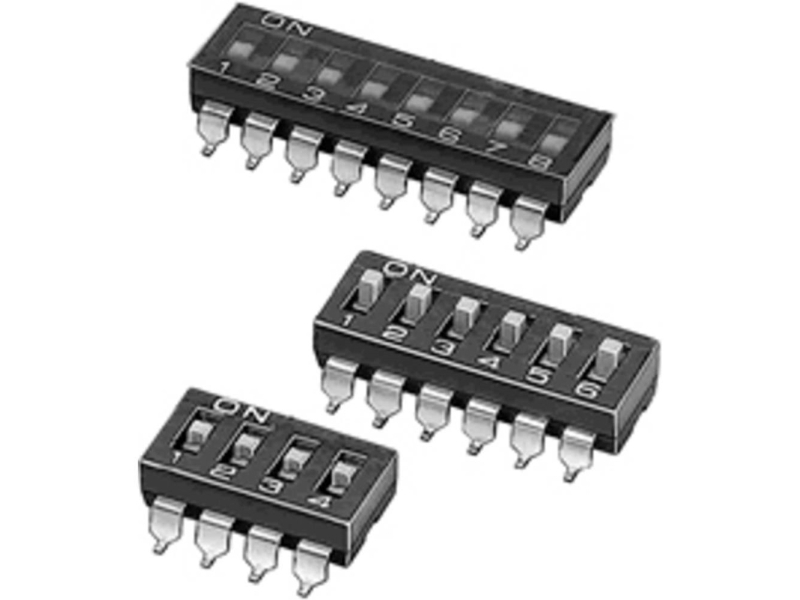 Omron A6s-1104-H Dip-Schalter Poltal 1 Smd 1 Stück Beutel