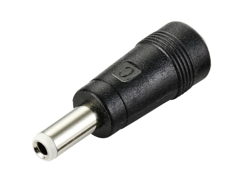 Tru Components Lavvoltsadapter Lavspændingsstik - Lavspændingstilslutning 5.5 Mm 2.5 Mm 5.5 Mm 2.1 Mm 1 Stk