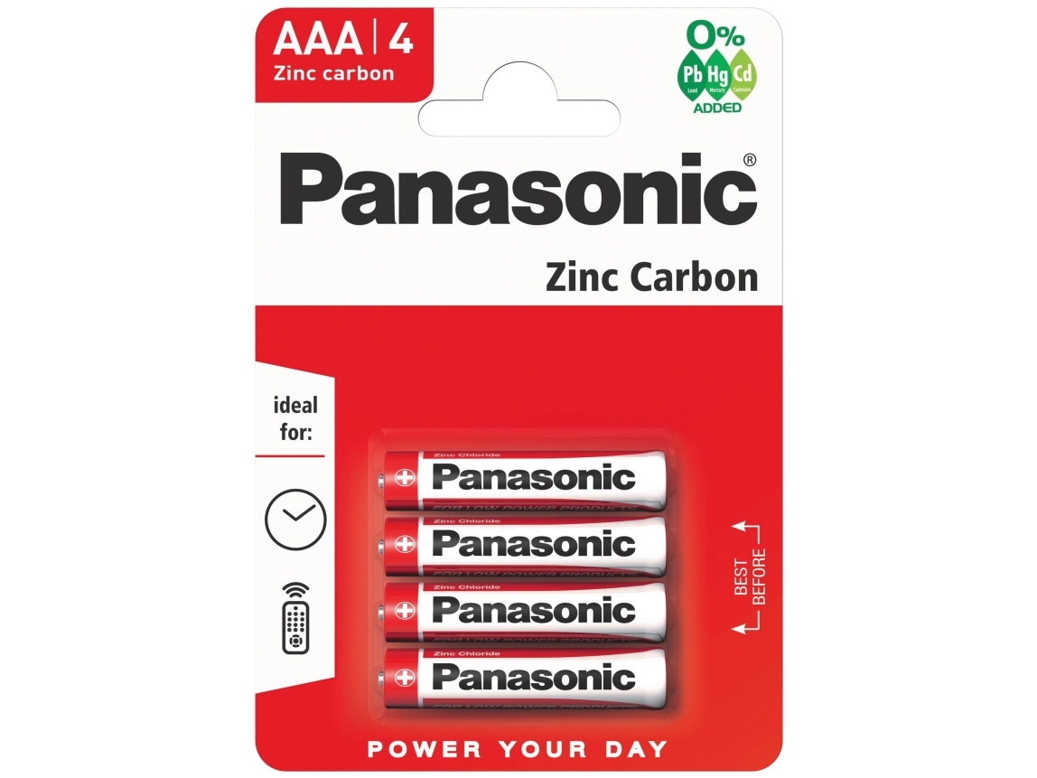 Panasonic R03RZ/4BP | EL Artiklar - Batteri - AAA-batterier | GameStuff