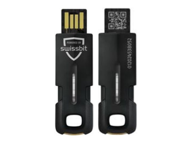 Swissbit iShield Key 2 - Sikkerhedsnøgle (USB-A, NFC) - sort