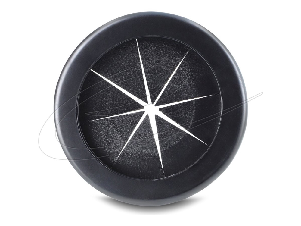 Delock kuminen kaapeliläpivienti pyöreä Ø 70 mm musta