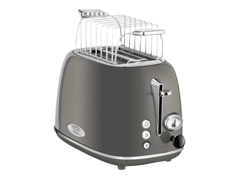 Proficook Vintage Pc-Ta 1193 - Brødrister - 2 Skive - 2 Holdere - Antracit