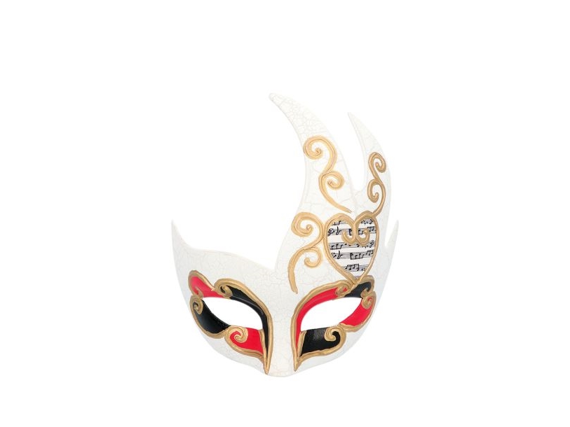 Venice Musica Halvmaske