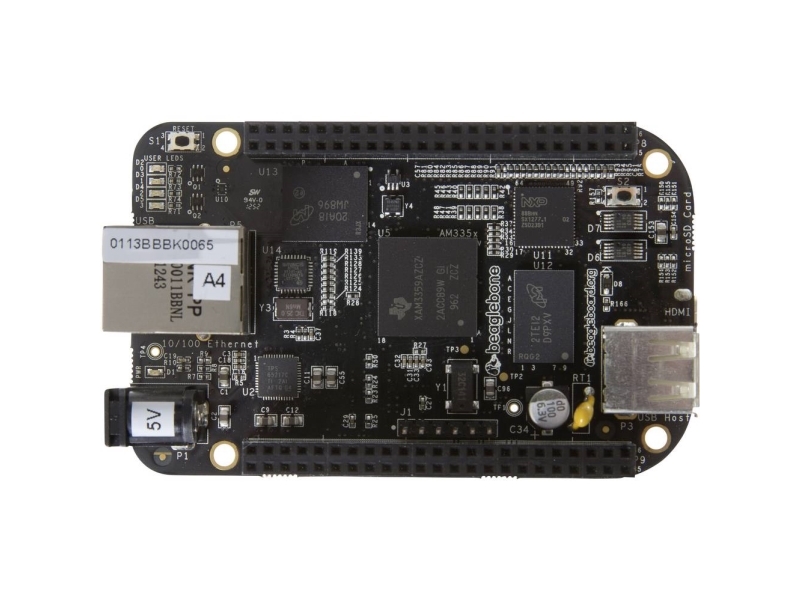 BeagleBoard BB-BBLK-000 Rev D Udviklingsboard BeagleBone Black BB-BBLK-000 Rev D Sitara™