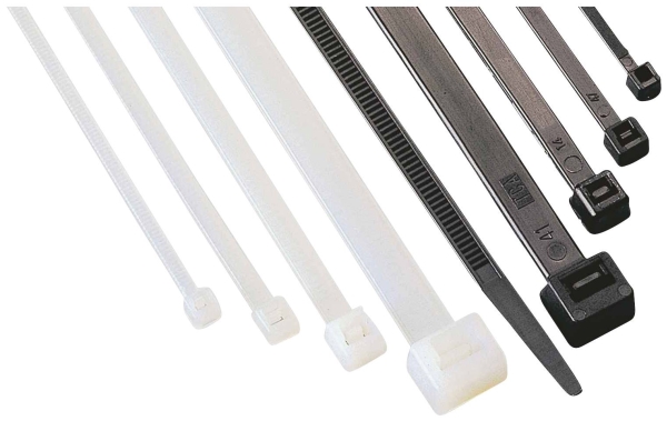 Helukabel 90144-100 Pa T 3-75 Kabelbinder 280 Mm 3,5 Mm Schwarz Uv-Stabilisiert 100 Stück