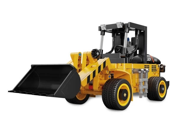 Jamara Cada Wheel Loader Bricks, Loader, 8 Yr(S), Black, Yellow