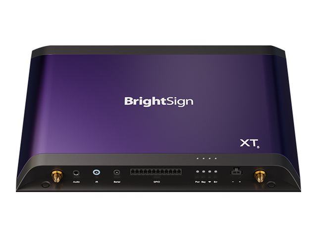 Brightsign Xt245, Blau, H.264, H.265, M2ts, Mkv, Mov, Mp4, Mpeg2, Mpeg4, Mpg, Vob, Bmp, Jpeg, Png, 7680 X 4360 Pixel, Aac, Mp2, Mp3, Wav, Ssd