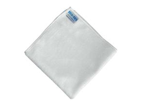 Mikrokuituliina Neutraali 40x40cm Ecotex Valkoinen, 10 kpl/pk
