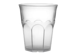 Vatten/glas glassFORever Granity light frostad 32 cl Ø8,7 x H103 cm PETG klar 96 st/krt | Bordssättning - Bar & vin - Cocktailglas | GameStuff