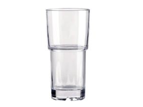 Glas Glasforever Universal 46Cl Ø7.9Xh15.5Cm Polycarbonat Klar,48 Stück/Crt