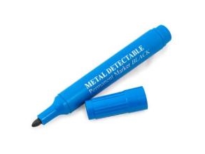 Markierstift 1 St. Permanent Detektierbar Blau-Schwarz,1 St