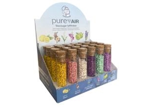 Luftfrisker Granulat Vacuum Fresh Duftkugler 30ml med Parfume,8 bk x 24 stk x 30 ml/krt