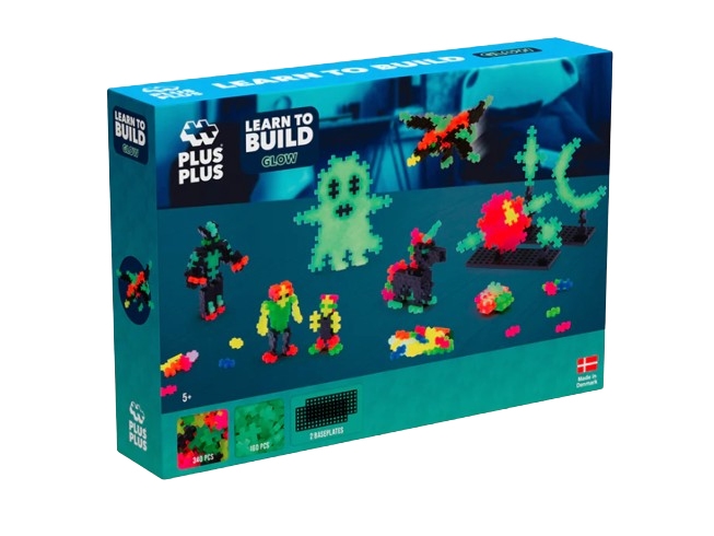 Plus-Plus Learn To Build - 500 stk. - Glow