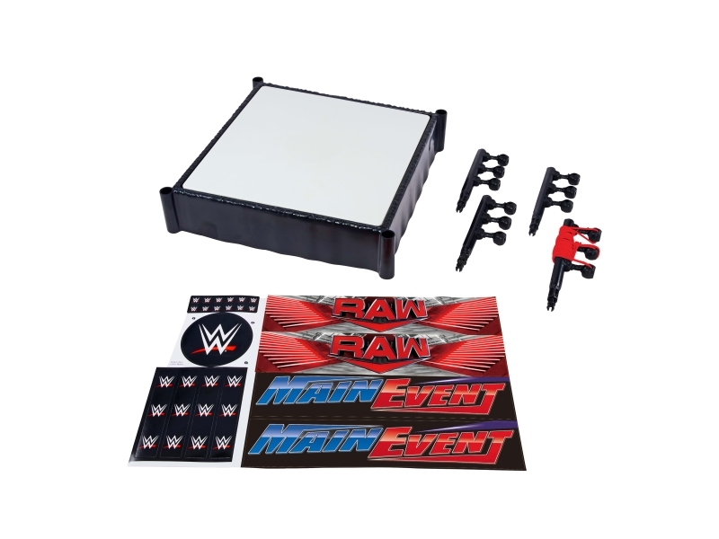 Mattel WWE MAIN EVENT RING, 6 År, Flerfarvet, Plast
