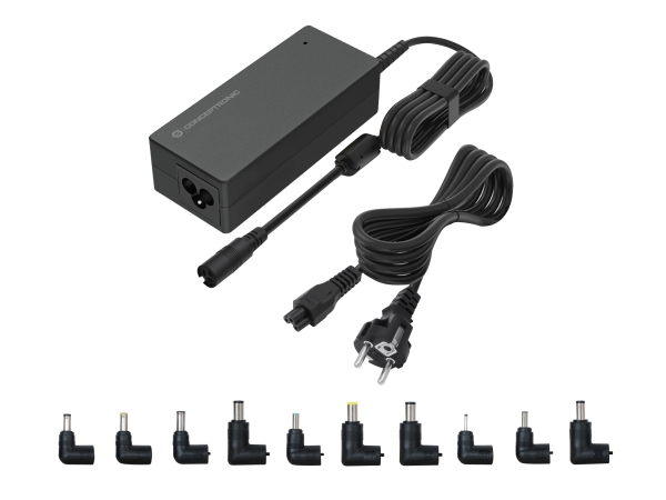 Conceptronic Ozul08b10 90W Universelles Laptop-Ladegerät, Inkl. 10 Ladeadapter, Laptop, Drinnen, 100 - 240 V, 50 - 60 Hz, 90 W, 15 - 20 V