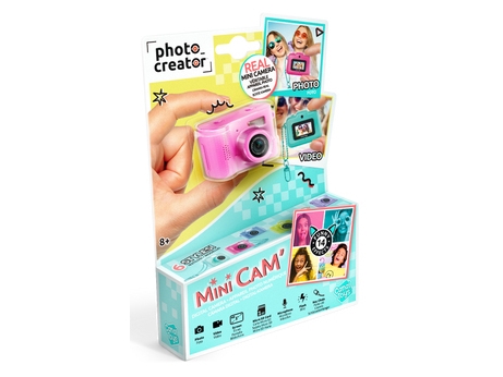 Canal Toys Photo Creator CLK061, vaaleanpunainen, suodatin, MicroSD (TransFlash), 1 GB, LCD, 2,44 cm (0,96)
