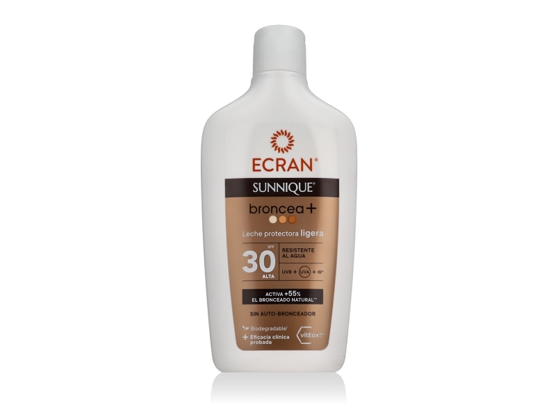 Ecran Sunnique Tan+ Schutzmilch Spf 30 370 Ml