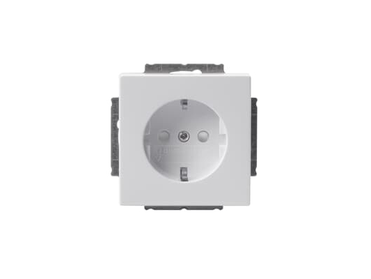 Pistorasia SINGLE (puolivalmis) 16A 1M Valkoinen