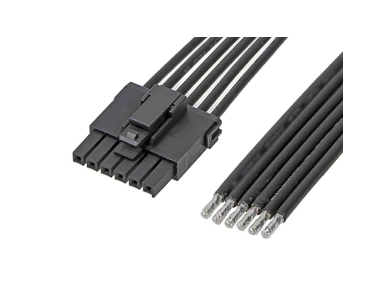 Molex 8 Way Female Ultra-Fit Unterminated Wire To Board Cable, 150Mm