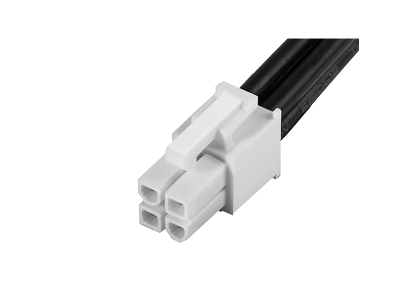 Molex 4 Way Male Mini-Fit Jr. To 4 Way Male Mini-Fit Jr. Wire To Board Cable, 150Mm