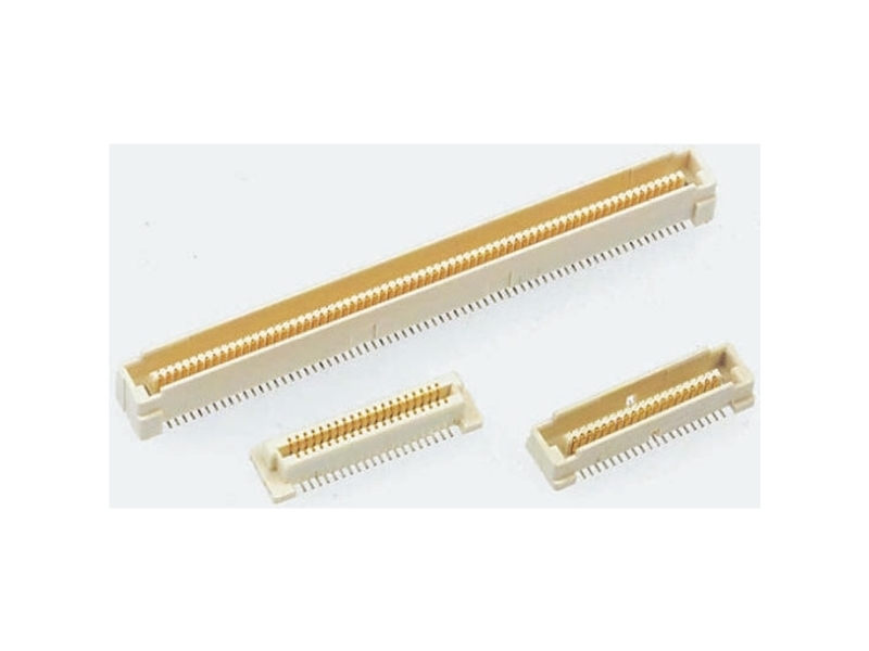 Te Connectivity Free Height Series Straight Surface Mount Pcb Socket, 140-Contact, 2-Row, 0.8Mm Pitch, Solder