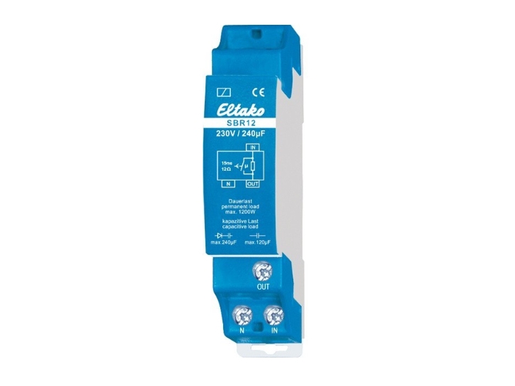 Eltako 22100430 Strombegrenzungsrelais Kapazitiv 230V/240 Mikrofarad. 1 Schließer 16A/250V ( 22100430 )