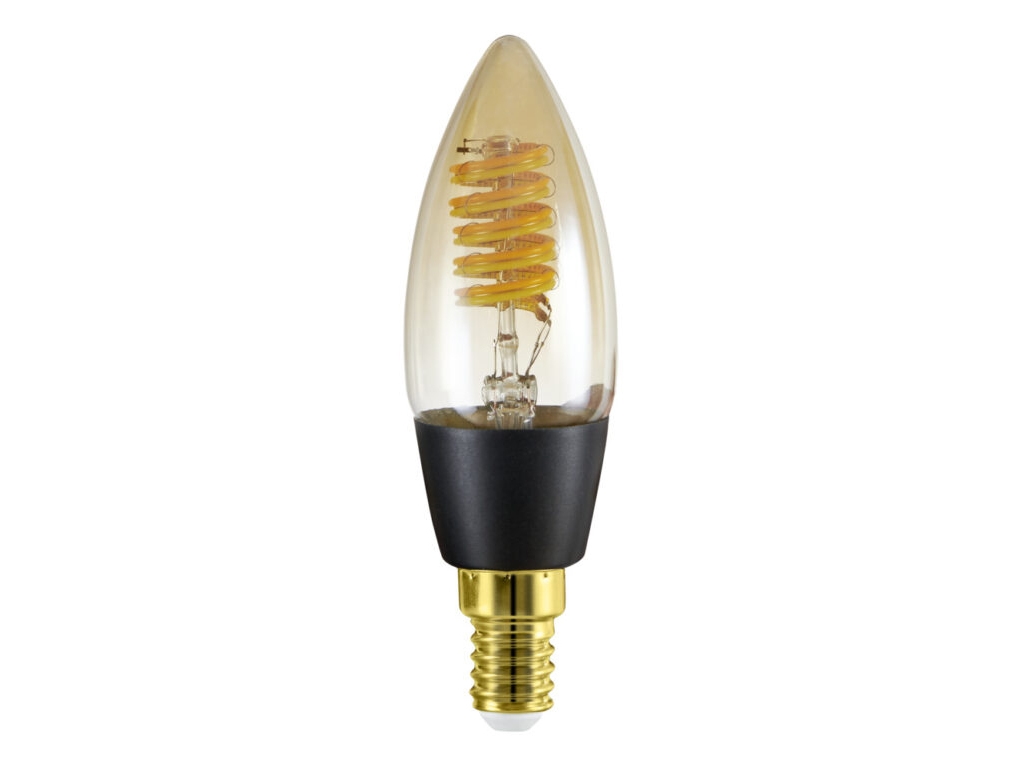 Eglo 110402, Smart Bulb, Amber, Led, Glass, E14, C35
