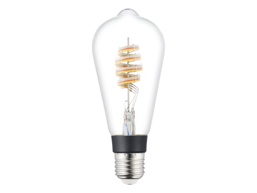 EGLO E27 LED-ZM ST64 RGBW 7W 806LM KLAR | Belysning - Intelligent belysning (Smart Home) - Intelligent belysning | GameStuff