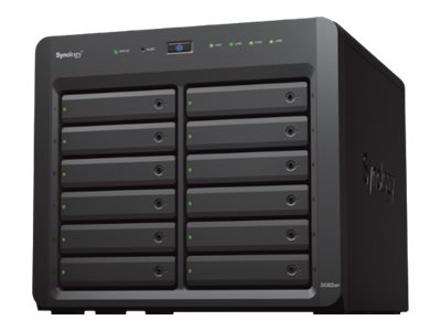 Synology Disk Station DS3622XS+ - NAS-server - 12 bays - 192 TB - SATA 6Gb/s - HDD 16 TB x 12 - RAID 0, 1, 5, 6, 10, JBOD, RAID F1 - RAM 16 GB - Gigabit Ethernet / 10 Gigabit Ethernet - iSCSI support