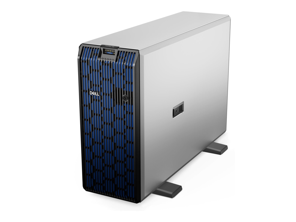 Dell PowerEdge T560 - Server - tower 2-vejs - 1 x Xeon Silver 4510 / op til 4.1 GHz - RAM 32 GB - SAS - hot-swap 3.5 bås(e) - SSD 480 GB - Matrox G200 - Gigabit Ethernet - intet OS - skærm: ingen - sort - BTP - Dell Smart Selection, Dell Smart Value - med 3 års Basic Support med Next Business Day Onsite Service