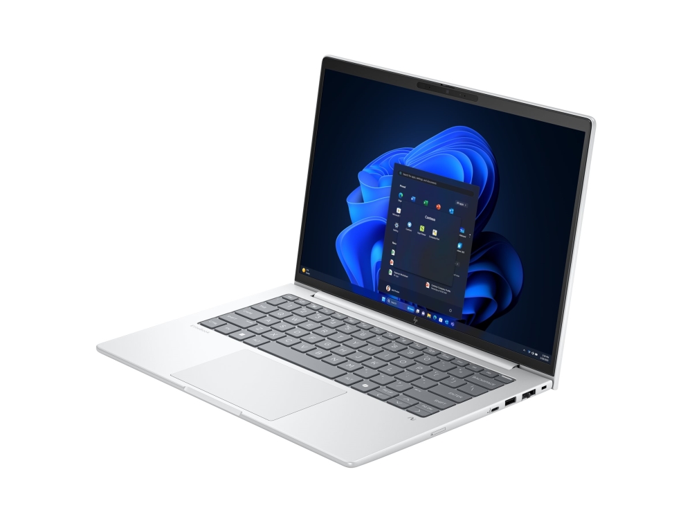 HP EliteBook 8 G1i Next Gen Notebook - Copilot+ PC - Intel Core Ultra 7 - 258V / upp till 4.8 GHz - Win 11 Pro - Intel Arc Graphics - 32 GB RAM - 512 GB SSD NVMe - 14 IPS 1920 x 1200 - Wi-Fi 7, Bluetooth - glaciärsilver - kbd: hela norden