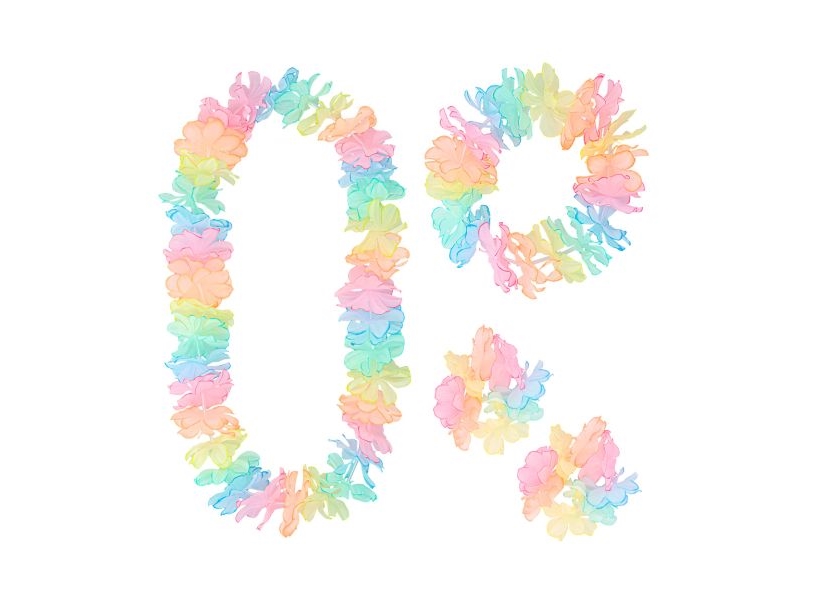 Pastel Hawaiisæt