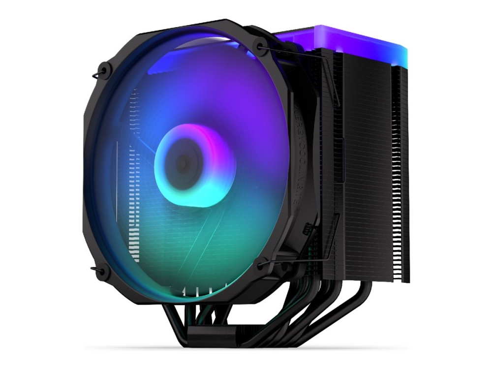 Endorfy Fortis 5 Argb - Processor-Køler - (For: Lga1700, Lga1200, Lga115x Socket, Lga2011-3, Lga2011 (Square Ilm), Lga1851, Am2+, Am3+, Am4, Am5, Fm1