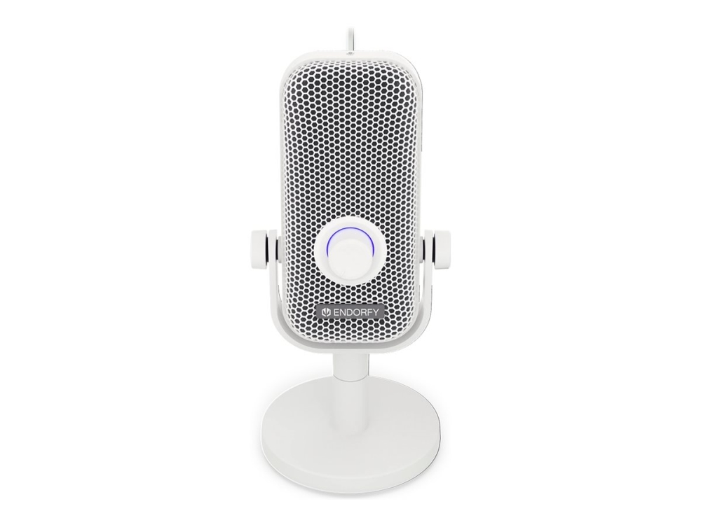 Endorfy Solum Voice S Weiss Usb-C Rgb-Beleuchtung - Mikrofon (Ey1b015)